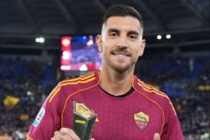 点射建功！佩莱格里尼当选罗马2-0乌迪内斯全场最佳球员